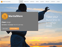 Tablet Screenshot of martialware.net